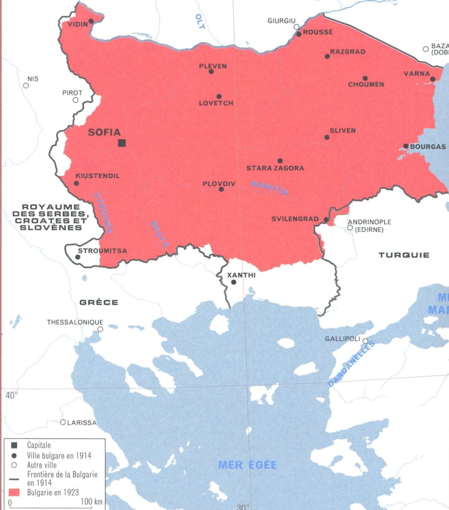 Bulgarie contexte historique Philatelie et Marcophilie de la 2nde